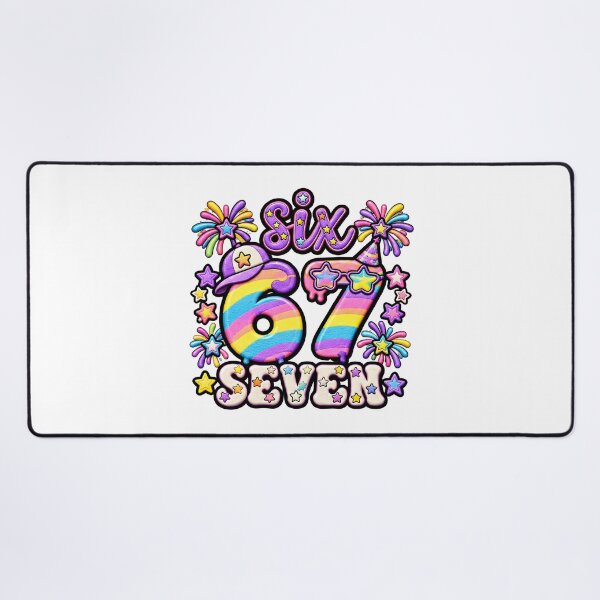 Item preview, Six Seven 67 Funny Patriotic American Flag July 4th designed and sold by ArtDesignTp.