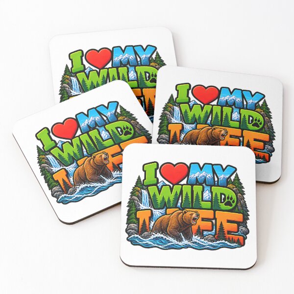 Item preview, I Love My Wild Life Wildlife Nature Enthusiast Artwork designed and sold by ArtDesignTp.