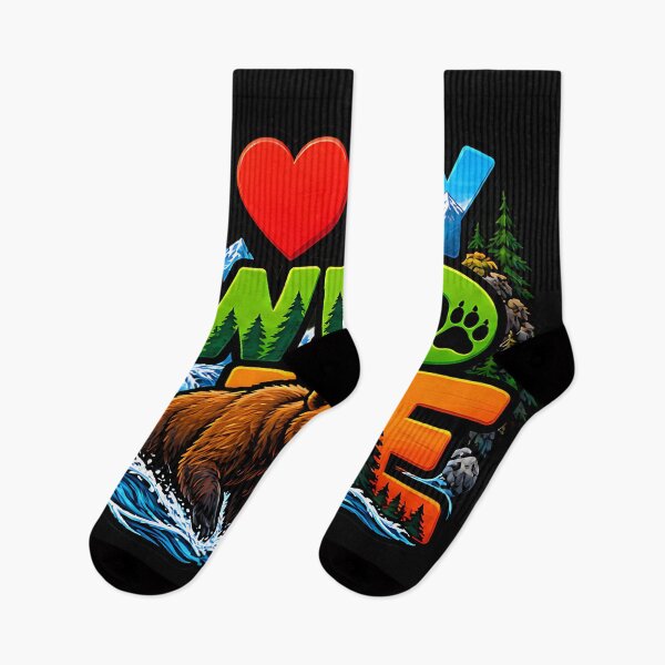 Item preview, I Love My Wild Life Wildlife Nature Enthusiast Artwork designed and sold by ArtDesignTp.