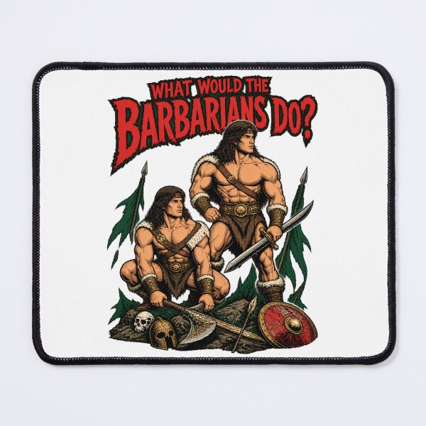 Item preview, What Would the Barbarians Do? Ancient Warrior Inspired Quote Design ⭐⭐⭐⭐⭐ designed and sold by dogfox.