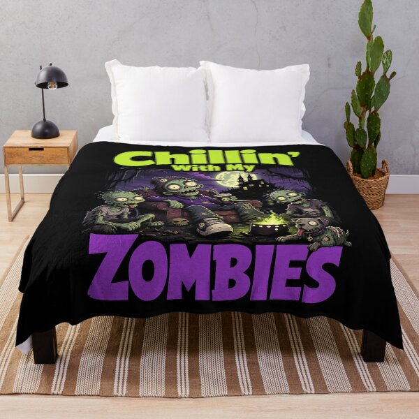 Item preview, Chillin With My Zombies Funny Squad Halloween Gift designed and sold by Say It With Ink.