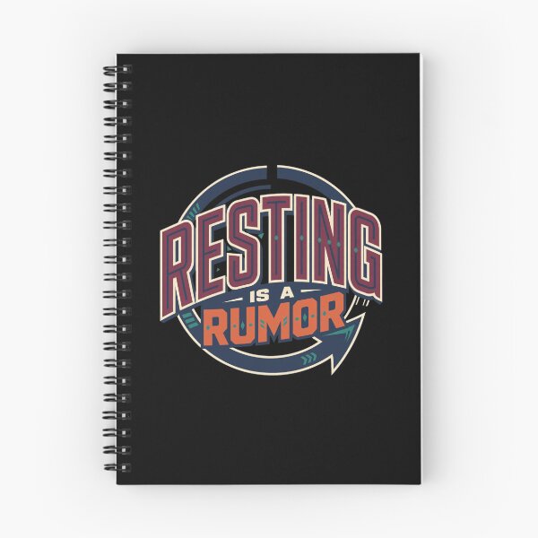 Item preview, Resting Is a Rumor – Funny Gym Motivation Quote, No Days Off Humor, Workout Dedication, Iron Addict Saying, Hardcore Fitness Lifestyle, Training Mentality, Gift for Gym Rats designed and sold by Typologystudios.