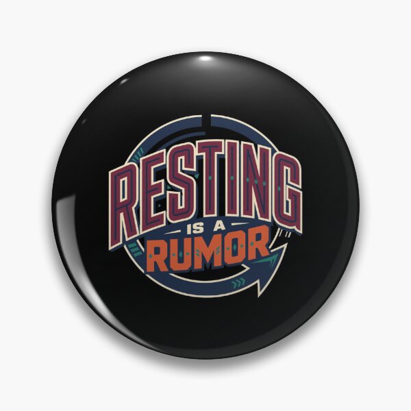 Item preview, Resting Is a Rumor – Funny Gym Motivation Quote, No Days Off Humor, Workout Dedication, Iron Addict Saying, Hardcore Fitness Lifestyle, Training Mentality, Gift for Gym Rats designed and sold by Typologystudios.