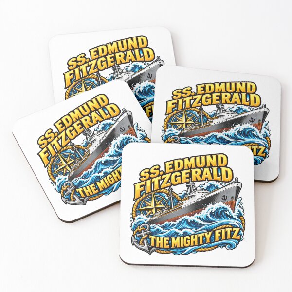 Item preview, SS Edmund Fitzgerald The Mighty Fitz Historic Freighter designed and sold by ArtDesignTp.