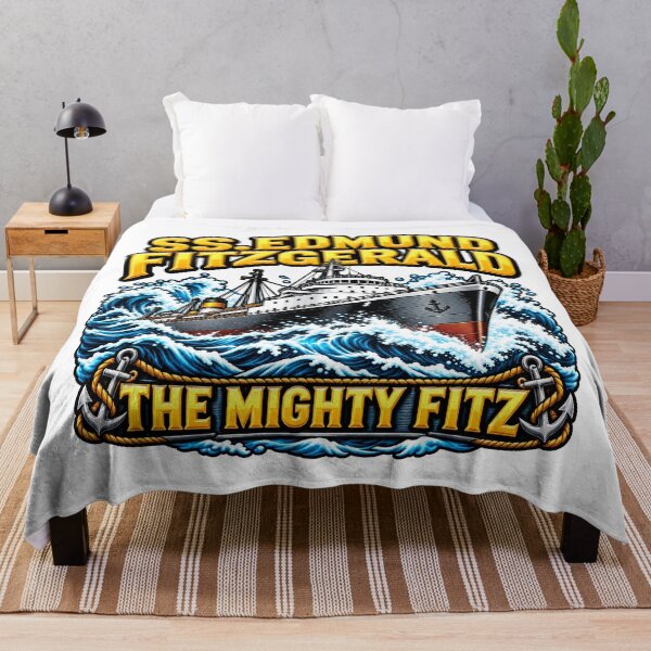 Item preview, The Mighty Fitz SS Edmund Fitzgerald Lake Superior designed and sold by ArtDesignTp.
