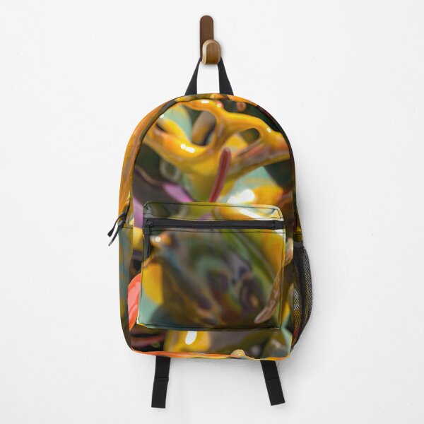 Item preview, Fluid 3D Abstract Yellow Orange Psychedelic Organic designed and sold by Keltoi-art.