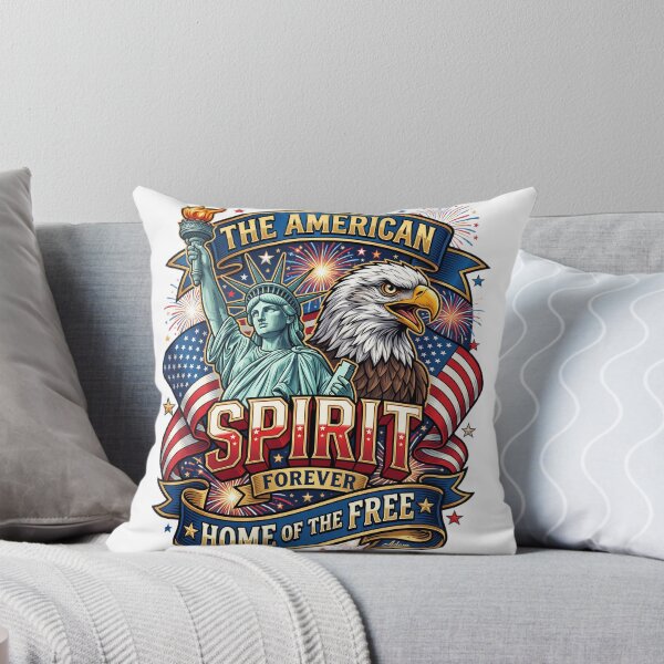 Item preview, The American Spirit Statue Of Liberty Eagle designed and sold by Adom-Fashon.