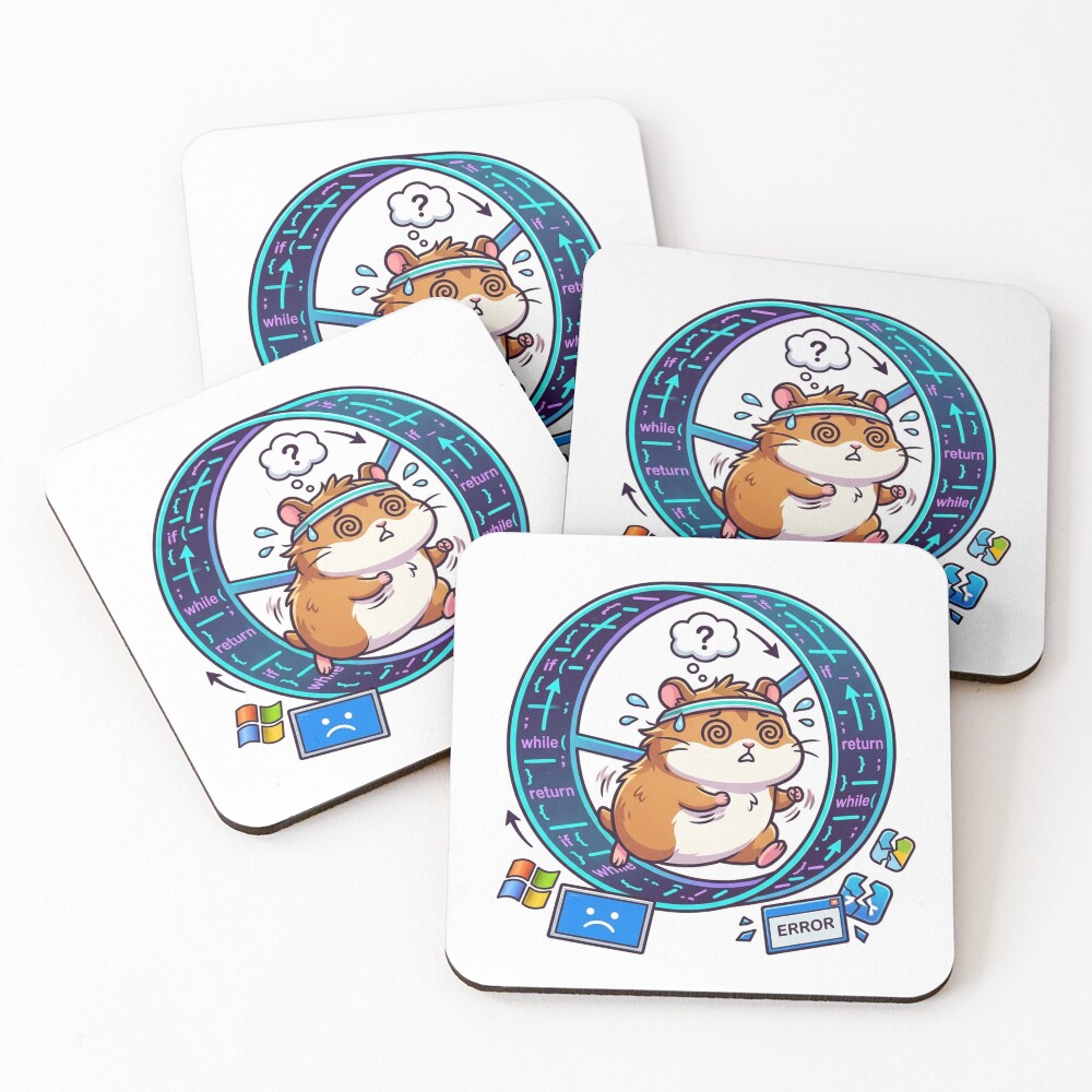 Item preview, Coasters (Set of 4) designed and sold by YNAMREG.