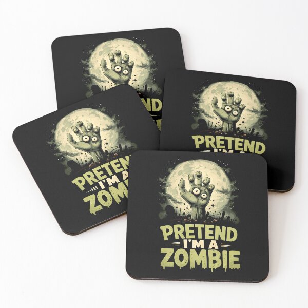 Item preview, Pretend I'm A Zombie Lazy Halloween Costume Gift designed and sold by Say It With Ink.