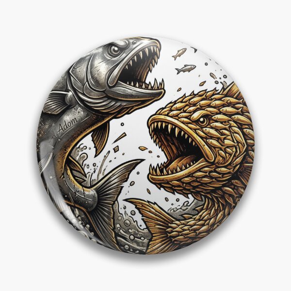 Item preview, Alone We Are Prey Together We Overcome Fish designed and sold by Adom-Fashon.