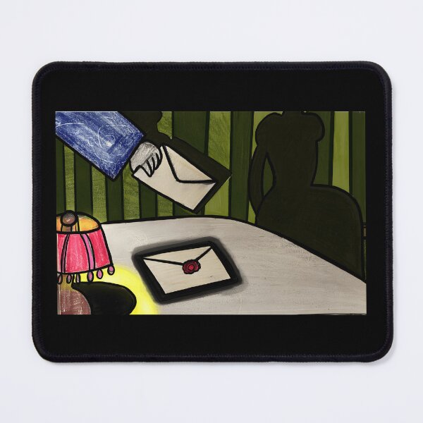 Item preview, Vintage Hand Delivering Sealed Letter Illustration designed and sold by J-Mindful.