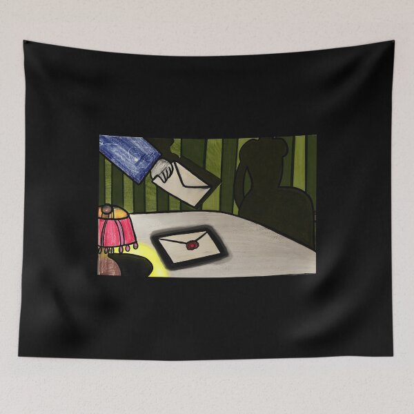 Item preview, Vintage Hand Delivering Sealed Letter Illustration designed and sold by J-Mindful.