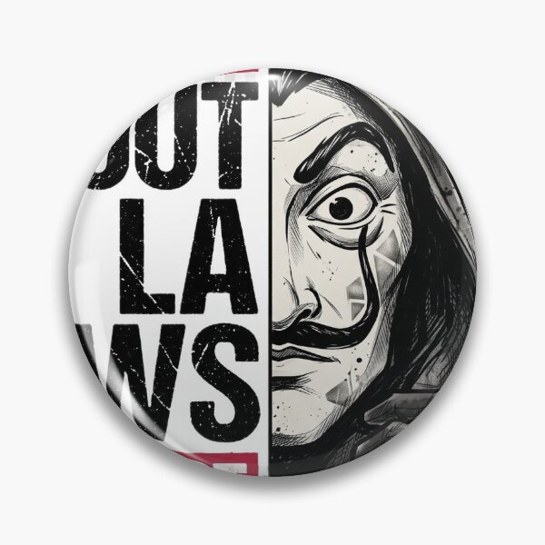 Item preview, Join The Resistance Heist Dali Mask Outlaws designed and sold by Adom-Fashon.