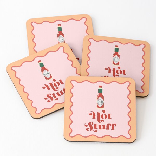 Item preview, hot stuff hot sauce fun digital art  designed and sold by QuillPrints.