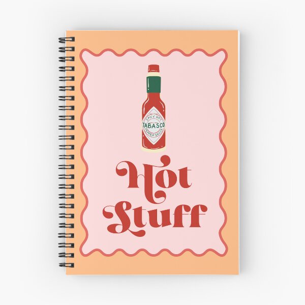 Item preview, hot stuff hot sauce fun digital art  designed and sold by QuillPrints.