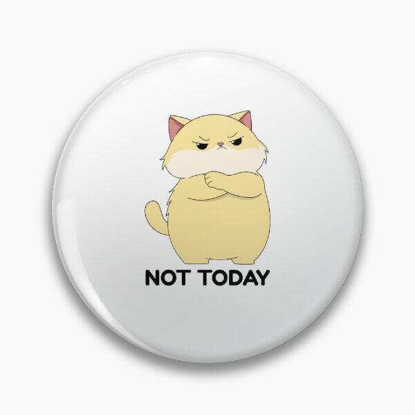 Item preview, Not Today - Grumpy Cat Design designed and sold by walbayzon.