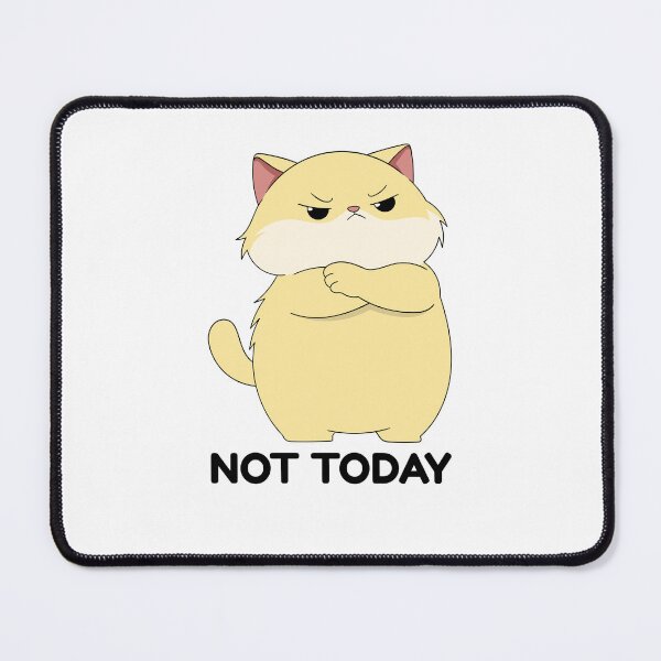 Item preview, Not Today - Grumpy Cat Design designed and sold by walbayzon.
