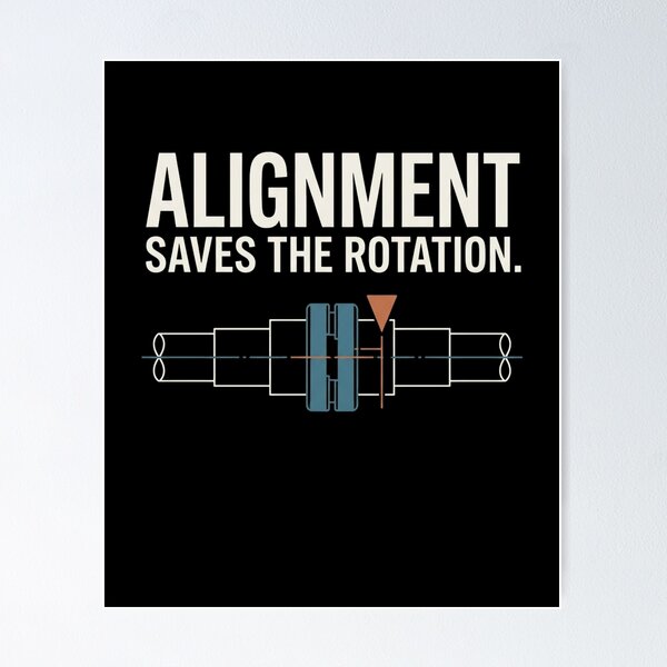 Item preview, Shaft Alignment Precision Maintenance Rotating Equipment Design designed and sold by Amr Darwish Graphic designer.