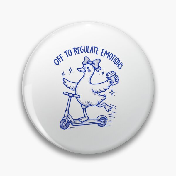 Item preview, Off to Regulate Emotions Funny Goose designed and sold by emilydabblese.