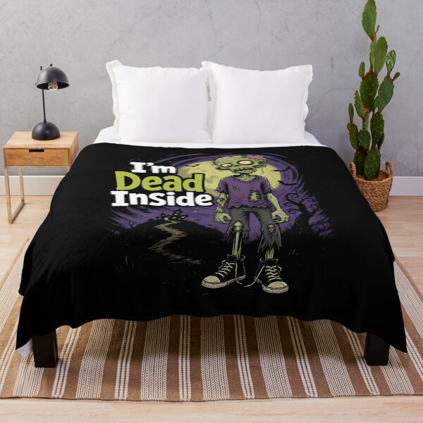 Item preview, I'm Dead Inside Funny Tired Zombie Halloween Gift designed and sold by Say It With Ink.