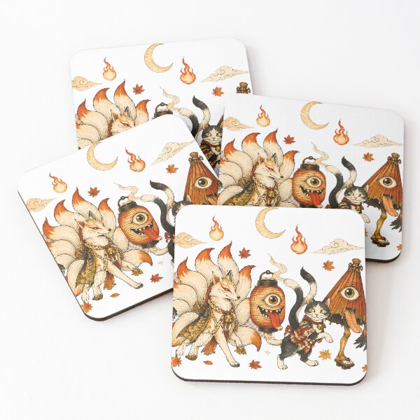 Item preview, Hyakki Yagyo Halloween Yokai Parade – Japanese Demon Art designed and sold by kaxymax.