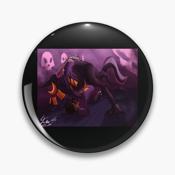 Item preview, Nightmare Monster Attacking a Person with Glowing Eyes designed and sold by J-Mindful.