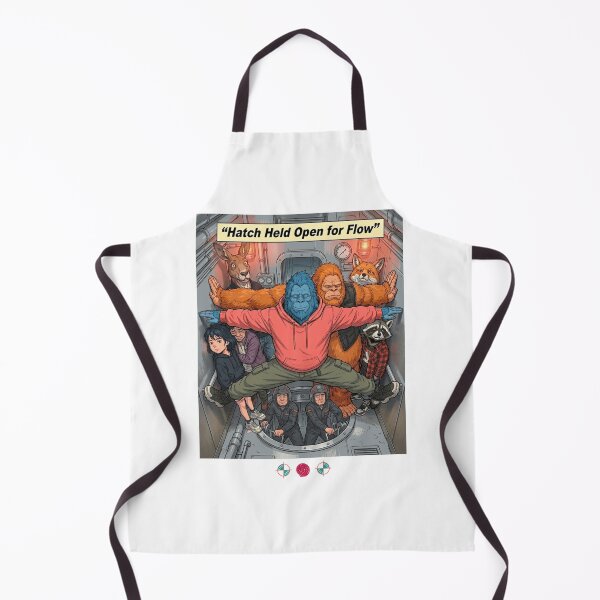 Item preview, Primary Title: Hatch Held Open for Flow - Funny Bigfoot Yoga designed and sold by Whimsy Trail Co.