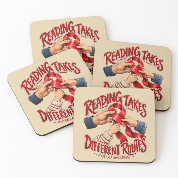 Item preview, In October We Wear Red Dyslexia Awareness designed and sold by Endless7Art.