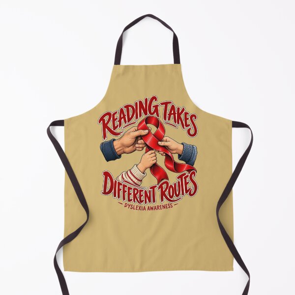 Item preview, In October We Wear Red Dyslexia Awareness designed and sold by Endless7Art.