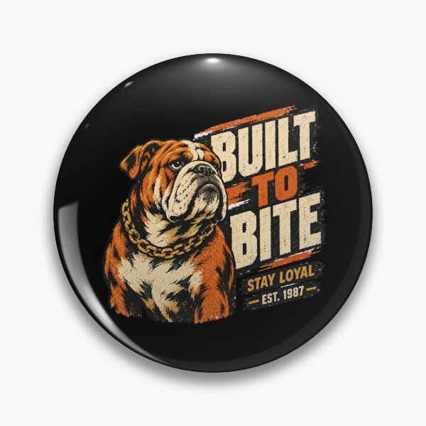 Item preview, Built to Bite Bulldog Streetwear Graphic designed and sold by DesignsDominus.