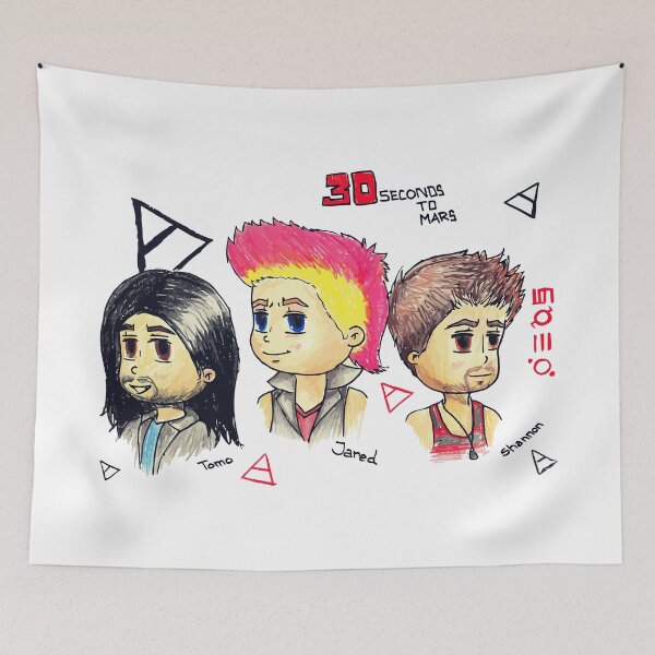 Item preview, Vintage Thirty Seconds To Mars cBlue Romance designed and sold by Nina W 	 Bagley.