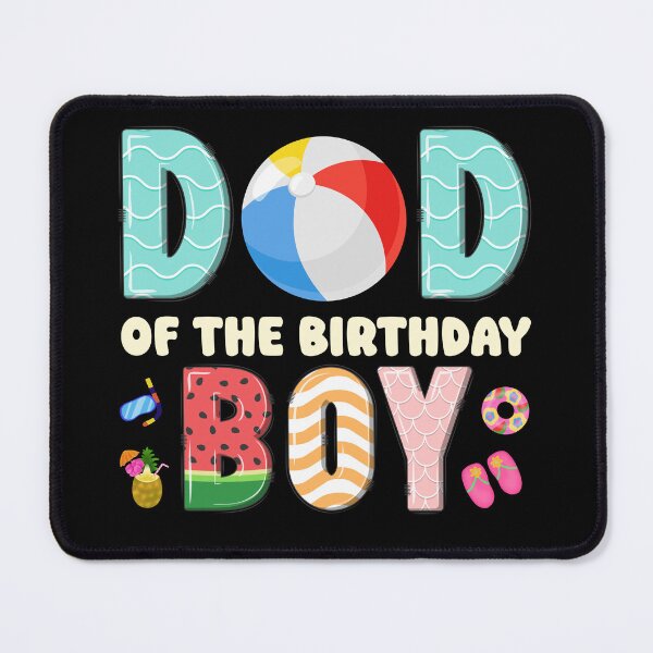Item preview, Dad of the Birthday Boy Family Matching Beach Ball Theme designed and sold by CHEFANA-ART.