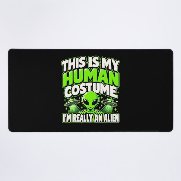 Item preview, Human Costume Alien UFO Funny Halloween Design designed and sold by stmpdwrld.