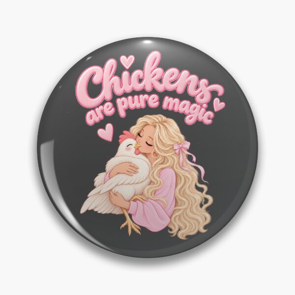 Item preview, Chickens are pure magic designed and sold by Danielle Official.