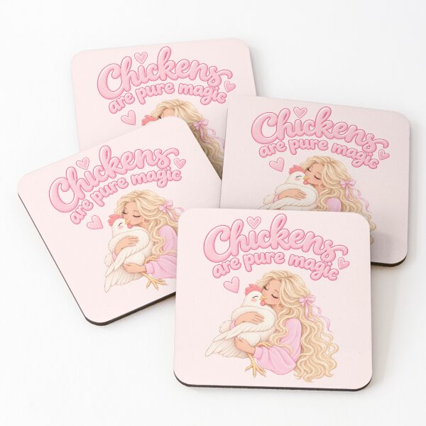 Item preview, Chickens are pure magic designed and sold by Danielle Official.