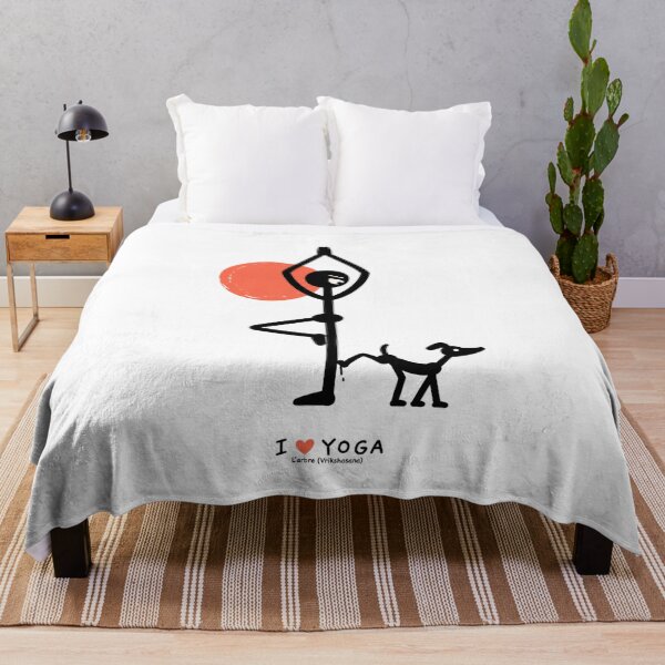 Item preview, Yoga humor — The tree and the uninhibited dog designed and sold by Lazenco.