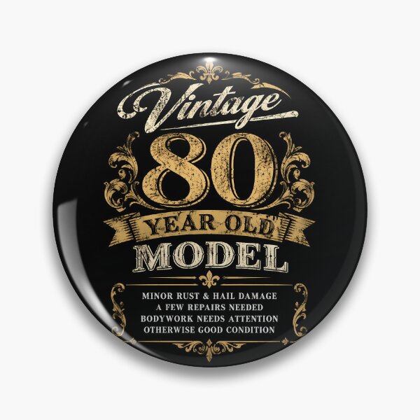 Item preview, Vintage 80 Year Old Model - Funny 80th Birthday designed and sold by FernaRoje.