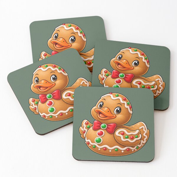 Item preview, Gingerbread Christmas Rubber Duck designed and sold by BROHLine Studio.