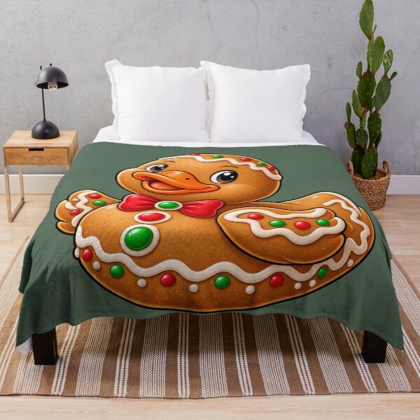 Item preview, Gingerbread Christmas Rubber Duck designed and sold by BROHLine Studio.