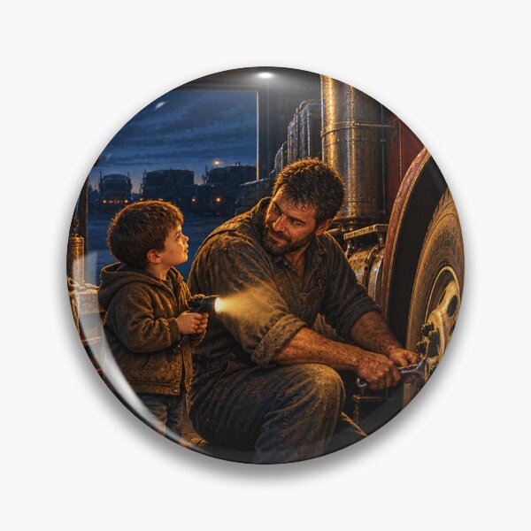 Item preview, Like Father, Like Son Mechanic designed and sold by Haque Designs.