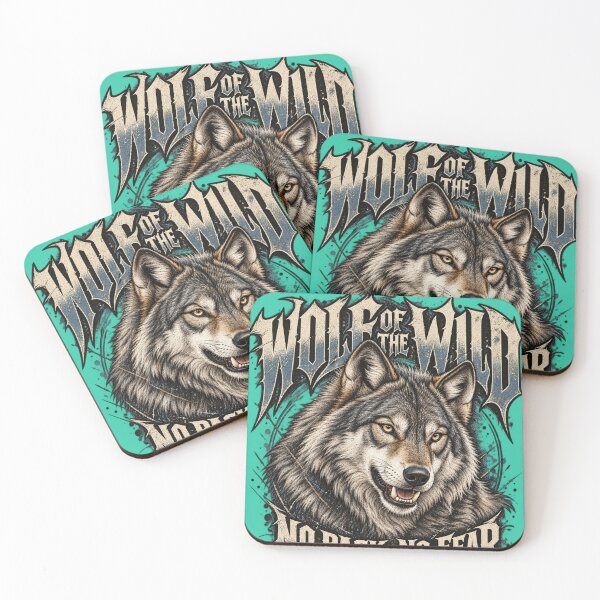 Item preview, WOLF OF THE WILD — NO PACK NO FEAR designed and sold by KrungiT Design .