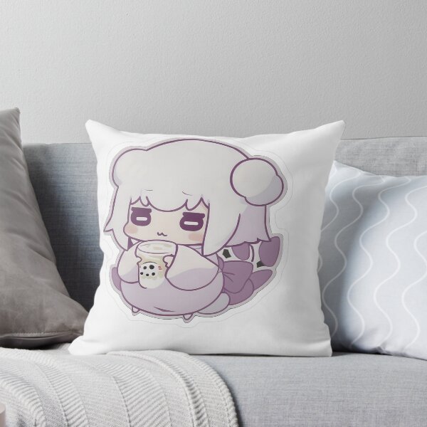 Item preview, Chibi Ghost Sipping Boba Tea designed and sold by For-Cat Studio.