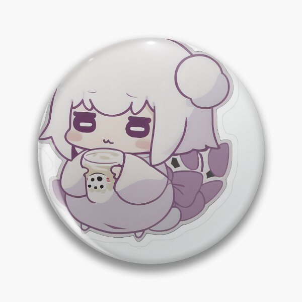 Item preview, Chibi Ghost Sipping Boba Tea designed and sold by For-Cat Studio.