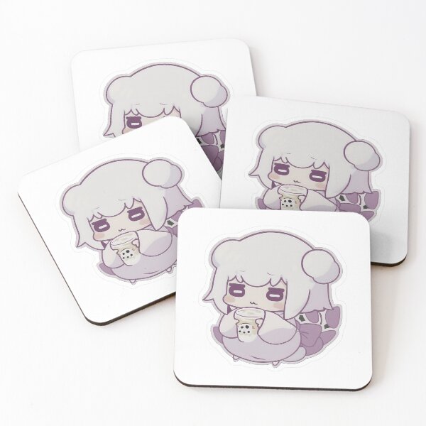 Item preview, Chibi Ghost Sipping Boba Tea designed and sold by For-Cat Studio.