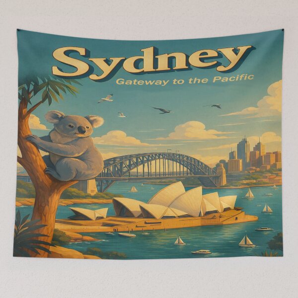 Item preview, Sydney - Gateway To The Pacific designed and sold by iamdesigns14.