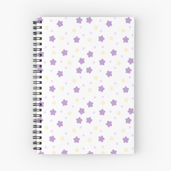 Item preview, Lavender and Yellow Floral Notebook designed and sold by FeefeeShop.