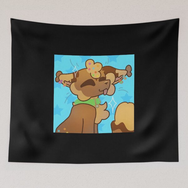 Item preview, Cute Cartoon Poodle Dog with Colorful Accessories designed and sold by J-Mindful.