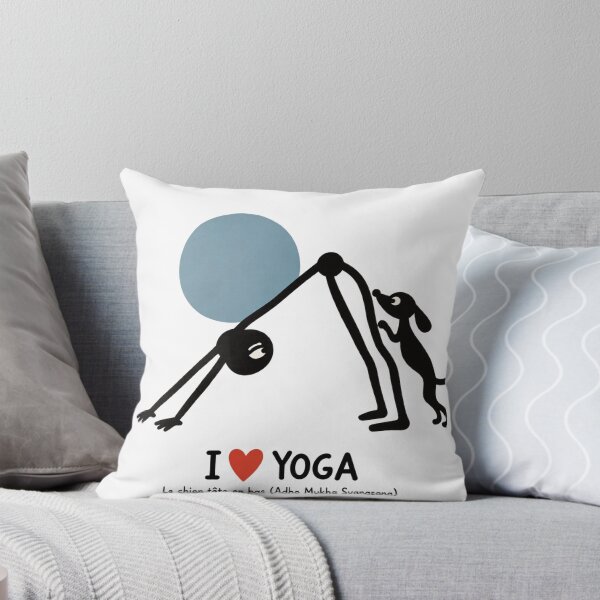 Item preview, Yoga humor — Downward-Facing Dog under inspection designed and sold by Lazenco.