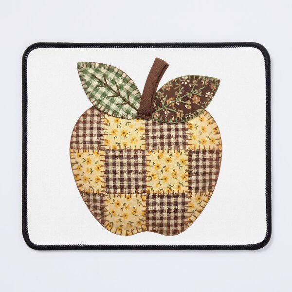 Item preview, Vintage Patchwork Apple Floral Gingham Autumn Harvest designed and sold by abdelski.