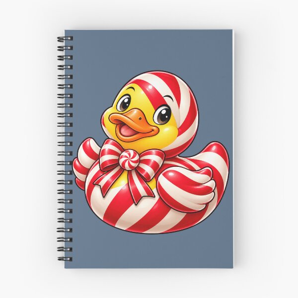 Item preview, Candy Cane Christmas Rubber Duck designed and sold by BROHLine Studio.